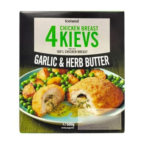 Iceland 4pk Garlıc & Herb Chıcken Kıevs