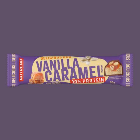 Delicios Bar 50gr Vanilla &caramel İn Milk Chocolate