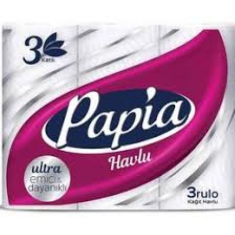 Papia Mutfak Havlu 3lü