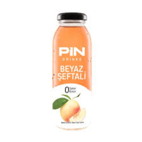 Pin Beyaz Şeftali 250ml