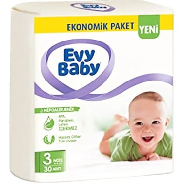 Evy Baby Jumbo Mıdı 3(5-9kg)