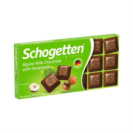 Schogetten Alpıne Mılk&hazelnut 100 Gr