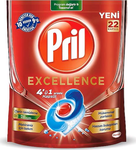 Pril Makine Excellence (1 22) Kapsül