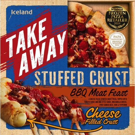 Iceland Stuffed Crust Meat Feast Pızza 475g