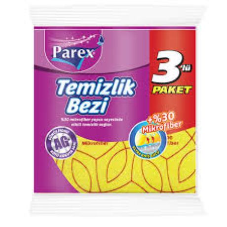 Parex 3'lü Temizlik Bezi