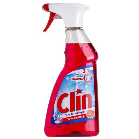 Clın Cam Temizleyici Sirkeli 500 Ml