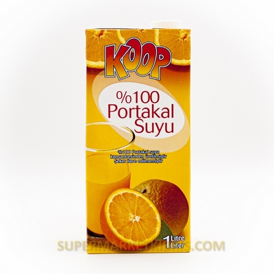 Koop Portakal  % 100  1lt