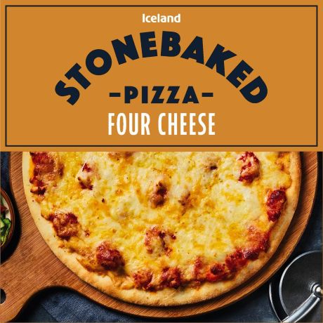 Iceland Stonebake Four Cheese Pızza 360gr