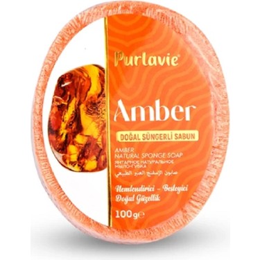 Pıurlavie Süngerli Amber Sabun