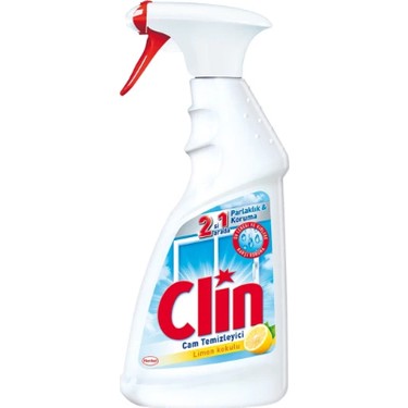 Clın Cam Temizleyici Limon 500 Ml