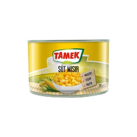 Tamek Mısır Konservesi 210 Gr