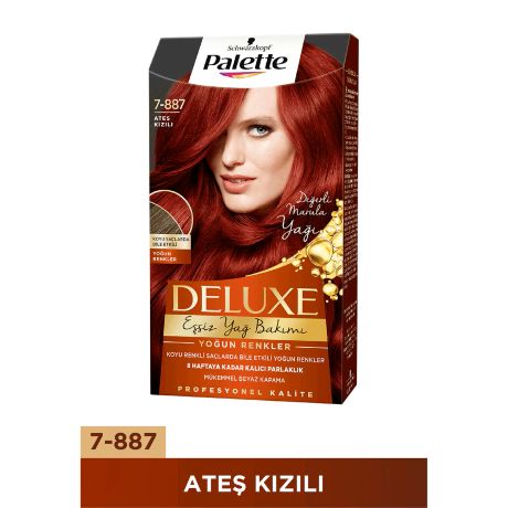 Palette Deluxe 7-887 Ateş Kızılı