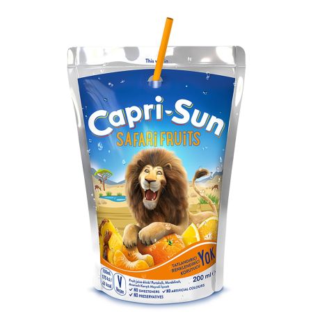 Caprı Sun Safarı Fruıts 200ml