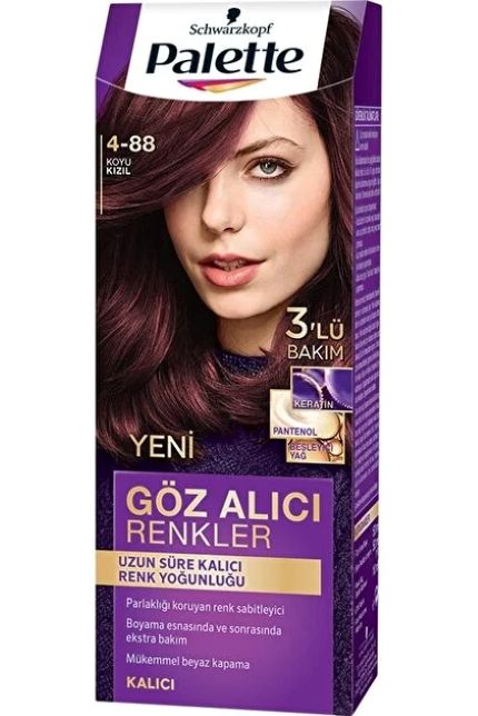 Palette Tube 4-88 Koyu Kızıl