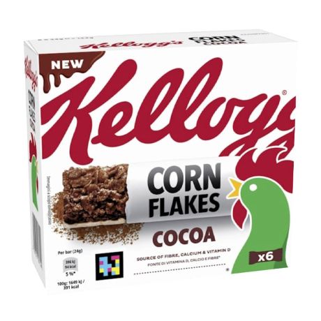 Corn Flakes Cocoa Bar 24gr (6'lı)