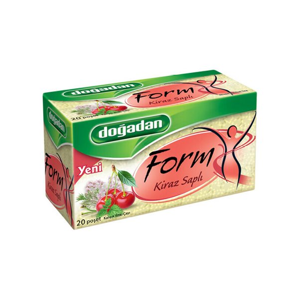 Dogadan Form Kıraz Saplı 20lı