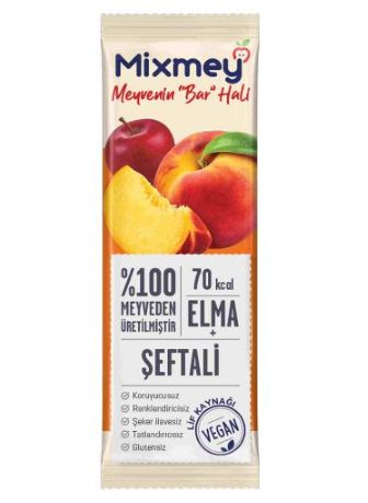 Mixmey Şeftali Meyve Barı 20 Gr