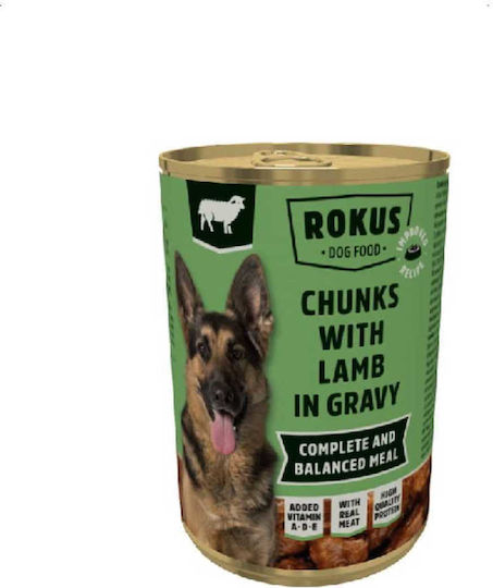 Rokus Dogfood Lamb In Gravy For Adult 415gr