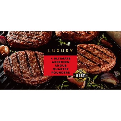 Iceland 4pk Aberden Angus Otr Pounnder 454 Gr