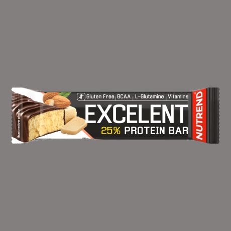 Excelent Protein Bar 85gr Marzipan With Almonds İn Milk Chocolate