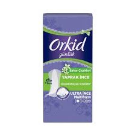 Orkıd Yaprak Ped Teklı 20lı