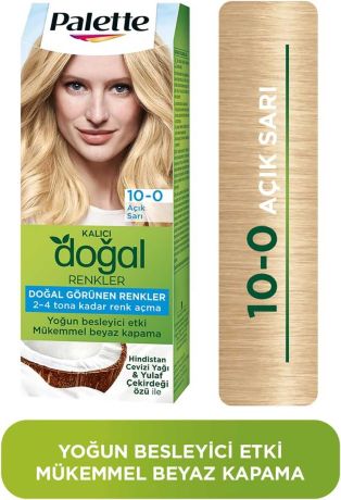 Palette Tube 10-0 Açık Sarı