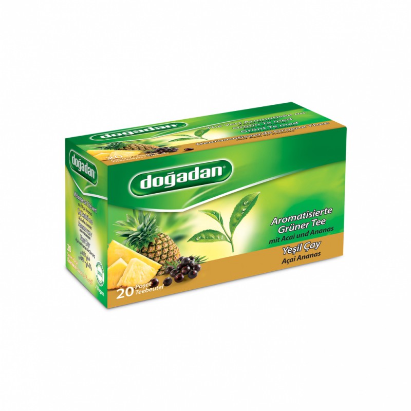 Dogadan Yesıl Cay Acaı-ananas 20's