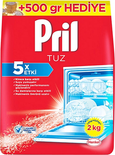 Prıl Makıne Tuz 2kg