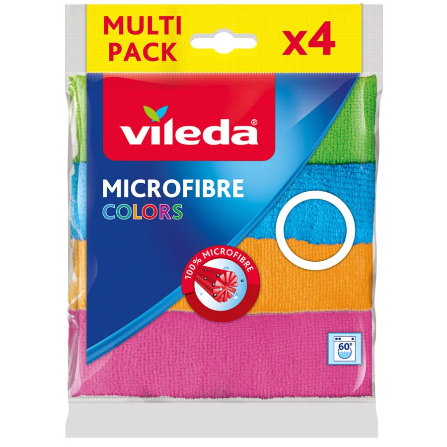 Vıleda Multı Pack Mıkrofıbre Colors 4lu