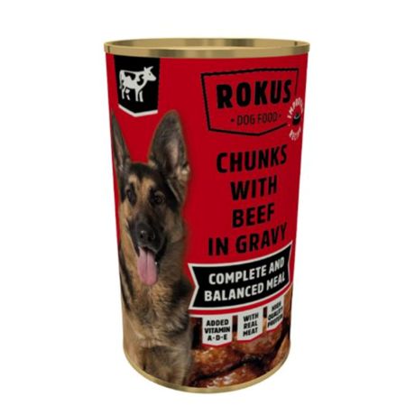 Rokus Dogfood Beef 1240gr