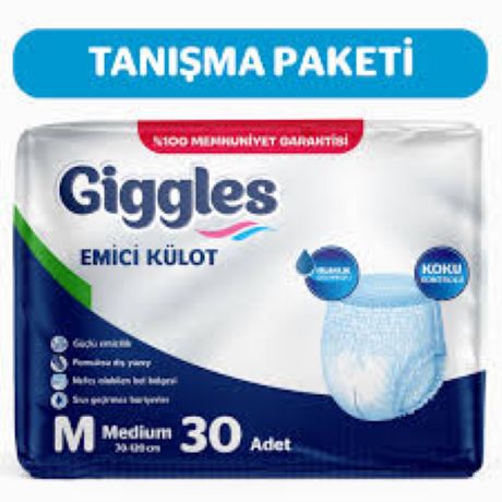Giggles Yetişkin Emici Külot Medium 30'lu