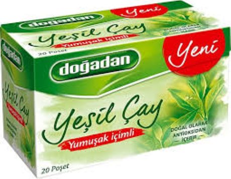 Dogadan Yesıl Cay Yumusak Icımlı 20lı