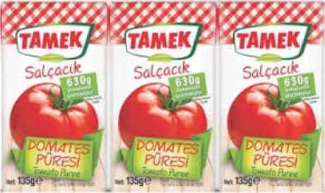 Tamek 3 Lü Domates Püresi