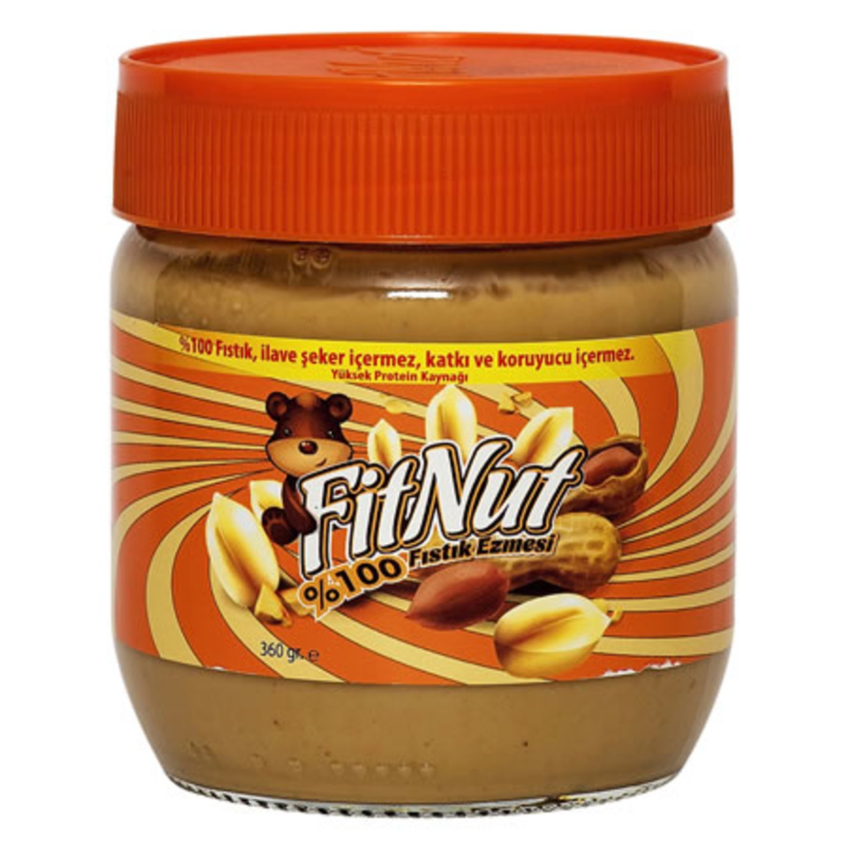 100% Fıstık Ezmesi 360gr