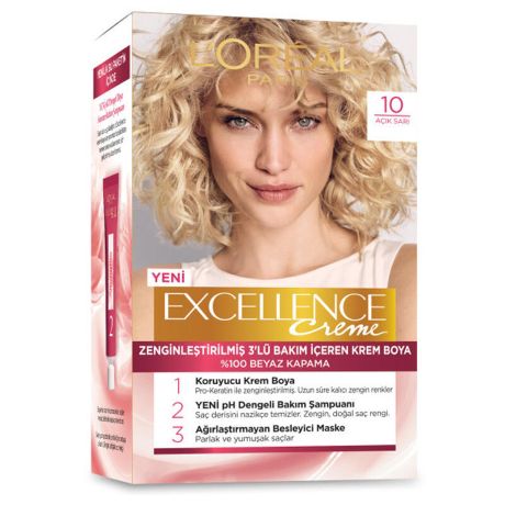 Loreal Excellence Cream Acık Sarı