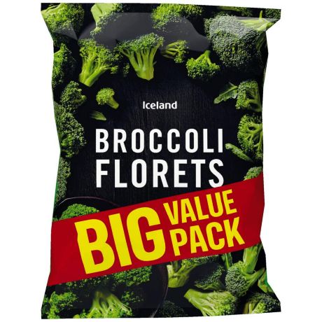 Iceland Broccolı Florets 1000 Gr