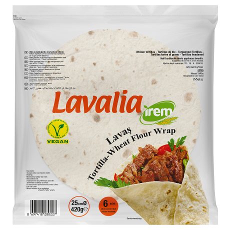 İrem Lavaş 25 Cm 6 Lı