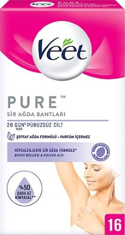 Veet Bant Agda Bıkını&koltuk Altı 16lı