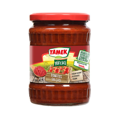 Tamek Domates Salçası Yöresel 580gr