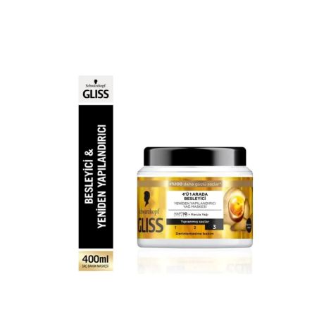 Glıss Maske 4u 1 Arada 400ml Besleyıcı