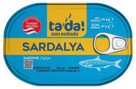 Sardalya Konserve 120gr