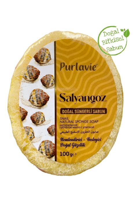 Purlavie Süngerli Salyangoz Sabun