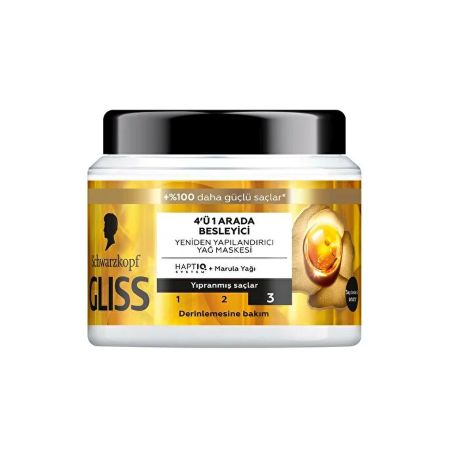 Glıss Maske 4u 1 Arada 400ml Besleyıcı