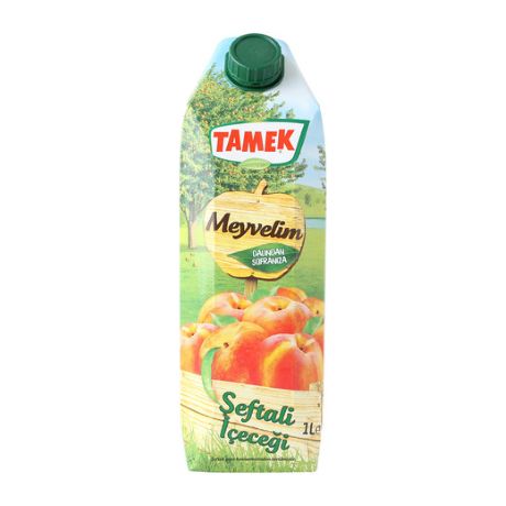 Tamek Meyvelim Şeftasli 1 Lt