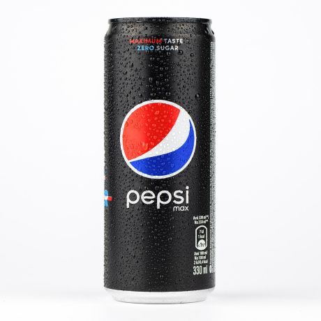 Pepsi Max 330 Ml Sleek Kutu