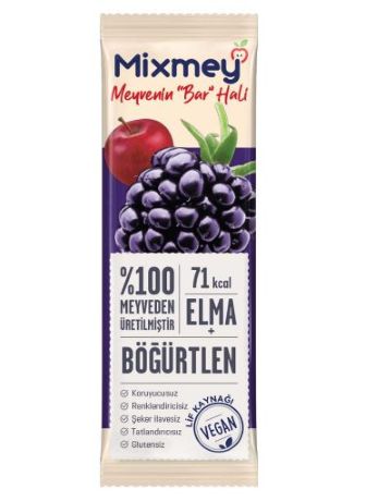 Mıxmey Böğürtlen Meyve Barı 20 Gr