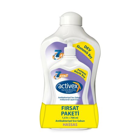 Actıvex S.sabun 1.5 Lt+700 Ml.