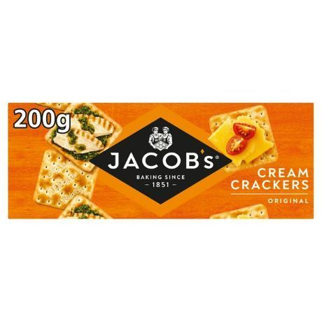 Jacobbs Cream Crackers 200g