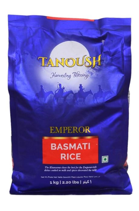 Tanoush Basmatı Pirinç 1kg