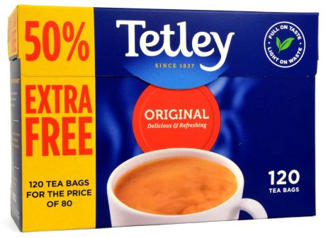Tetley Orgınal Tea 80+40
